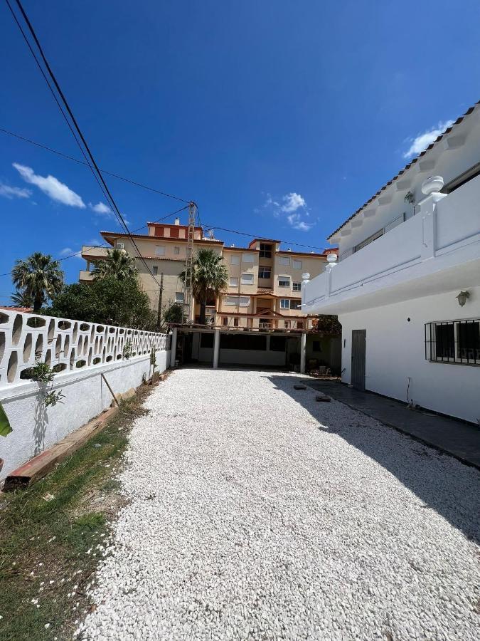 Chalet Denia Playa Primera Linea Villa Exterior foto