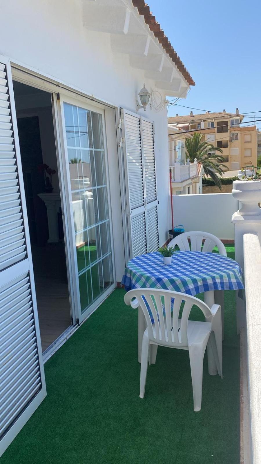 Chalet Denia Playa Primera Linea Villa Exterior foto