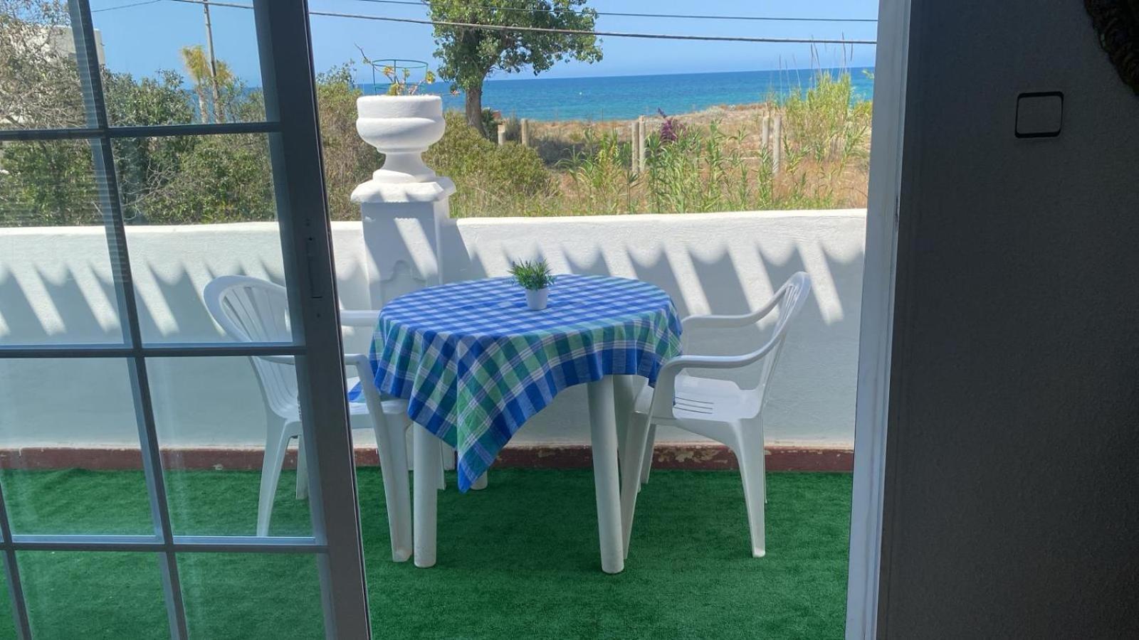 Chalet Denia Playa Primera Linea Villa Exterior foto